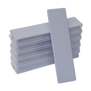 日本統計機 マグネット式片面名札22X82　空　（1Pk（袋）＝10枚入）　S25-1B | 