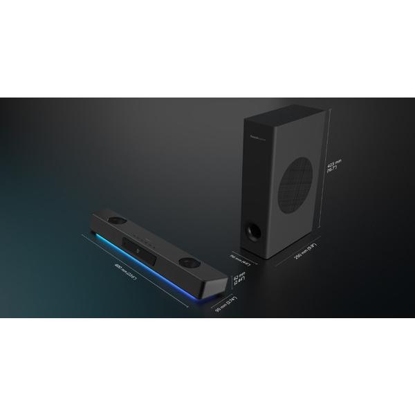 CREATIVE(クリエイティブ) SP-SBKV2X-A ゲーミングサウンドバー Bluetooth＋USB-A接続 Sound Blaster Katana V2X  ［AC電源］ |  | 04