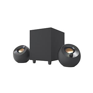 CREATIVE(クリエイティブ) SP-PBLPL-BKA PCスピーカー 3.5mm接続 / USB-A電源 Pebble Plus  ［USB電源 /2.1ch］ | 