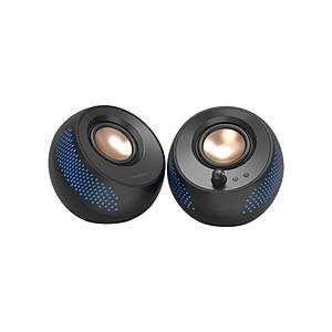 CREATIVE(クリエイティブ) SP-PBLX-BKA PCスピーカー Bluetooth＋3.5mm接続 / USB-C電源 Pebble X  ［USB電源 /2.0ch］ | 