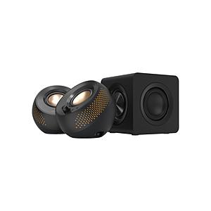 CREATIVE(クリエイティブ) SP-PBLXP-BKA PCスピーカー Bluetooth＋3.5mm接続 / USB-C電源 Pebble X Plus(サブウーファー)  ［USB電源 /2.1ch］ | 