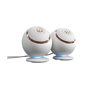 CREATIVE(クリエイティブ) SP-PBLNV-WHA PCスピーカー USB-C/3.5mm接続 3.5mmポート搭載 Pebble Nova ホワイト ［USB電源 /2.0ch］ | 