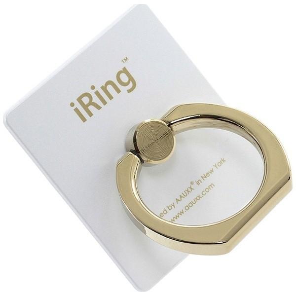 UNIQ 〔スマホリング〕　iRing Limited Edition　ゴールドシャフト/パールホワイト　UMS-IRLEG01PW [振込不可] | ユニーク | 02