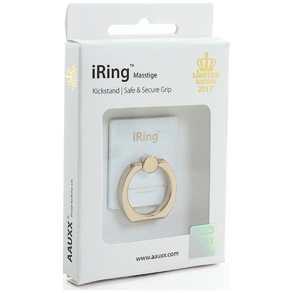 UNIQ 〔スマホリング〕　iRing Limited Edition　ゴールドシャフト/パールホワイト　UMS-IRLEG01PW [振込不可] | ユニーク | 03