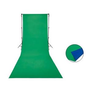 サンテック マルチ背景布02 グリーン/ブルー | サンテック（カメラ）