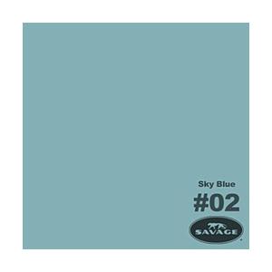 サベージ 背景紙  1.35×11m／No.2 スカイブルー   RL02-1253 | savage
