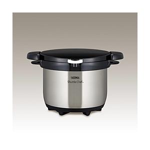THERMOS(サーモス) 真空保温調理器 「シャトルシェフ」（3.0L）　KBG-3000-CS クリアステンレス | THERMOS