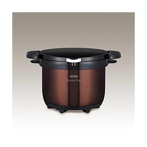 THERMOS(サーモス) 真空保温調理器 「シャトルシェフ」（3.0L）　KBG-3000-CBW クリアブラウン | THERMOS