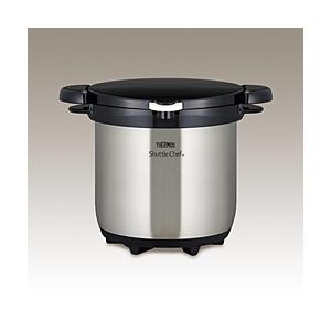 THERMOS(サーモス) KBG-4500-CS  クリアステンレス 真空保温調理器 シャトルシェフ（4.5L） | THERMOS