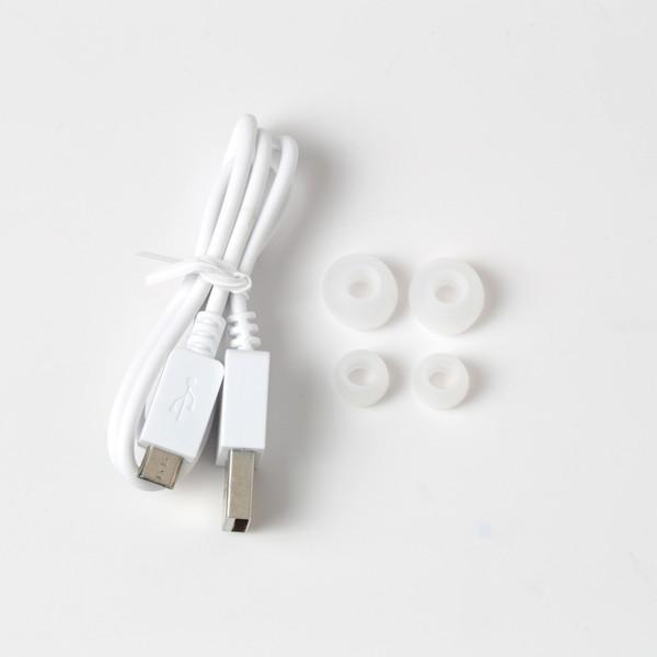 クオリティトラストジャパン QB-082 ホワイト【IPX5防水】【本体4.5