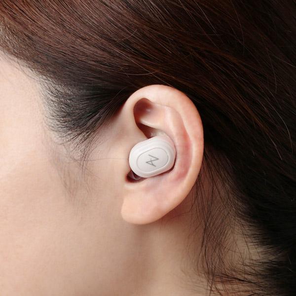 クオリティトラストジャパン QB-082 ホワイト【IPX5防水】【本体4.5時間再生】【片耳5g】トゥルーワイヤレスイヤホン カナル型 | クオリティトラストジャパン | 07