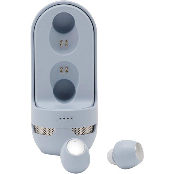 クオリティトラストジャパン 完全ワイヤレスイヤホン ケーススピーカー機能付  ブルー QB-082SBL ［ワイヤレス(左右分離) /Bluetooth対応］ | クオリティトラストジャパン | 04