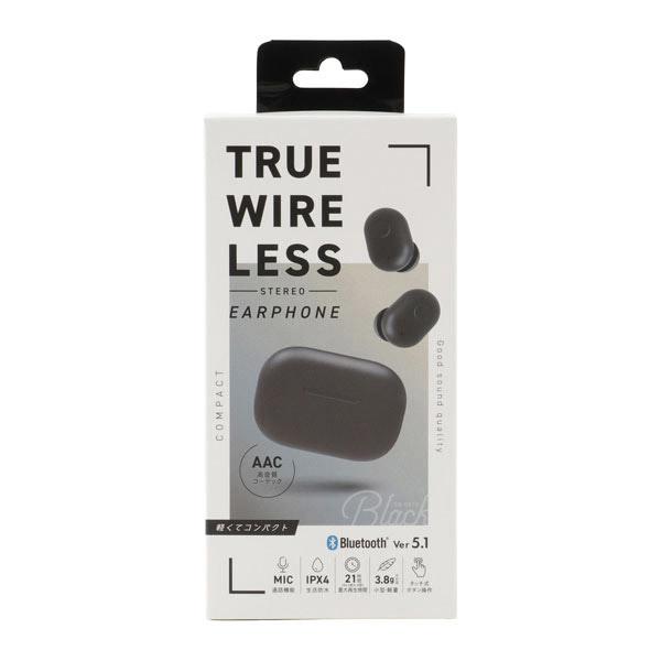 クオリティトラストジャパン 完全ワイヤレスイヤホン  ブラック QB-082CBK ［ワイヤレス(左右分離) /Bluetooth対応］ | クオリティトラストジャパン | 02