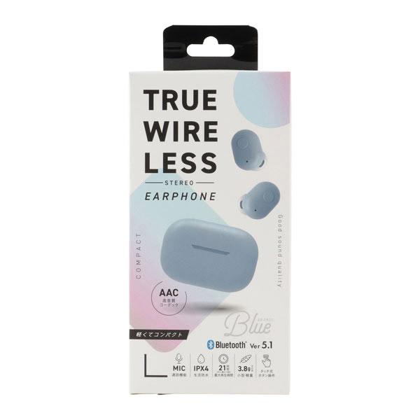 クオリティトラストジャパン 完全ワイヤレスイヤホン  ブルー QB-082CBL ［ワイヤレス(左右分離) /Bluetooth対応］ | クオリティトラストジャパン | 02