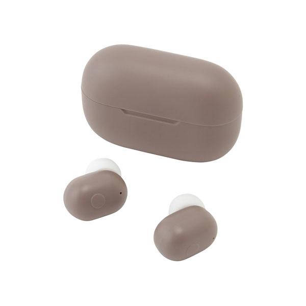 クオリティトラストジャパン 完全ワイヤレスイヤホン  ブラウン QB-082CBN ［ワイヤレス(左右分離) /Bluetooth対応］ | クオリティトラストジャパン