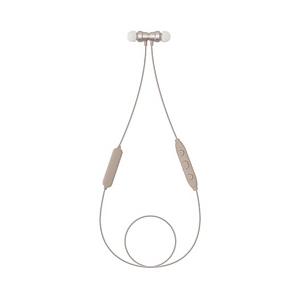 クオリティトラストジャパン ブルートゥースイヤホン カナル型 PLAYFUL ベージュ QB-081CBG ［ネックバンド /Bluetooth対応］ | クオリティトラストジャパン