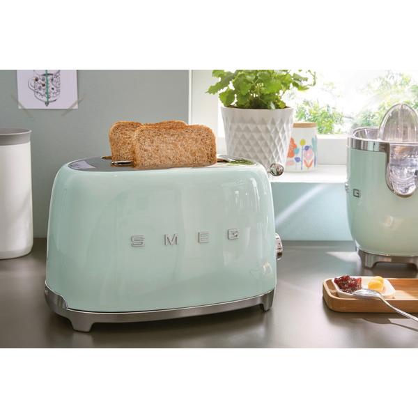 SMEG トースター パステルグリーン TSF01PGJP ［2枚］ 【852