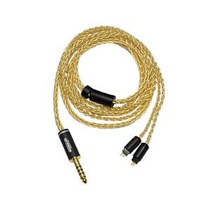 NOBUNAGA リケーブル Gilgames (ギルガメシュ) 【4.4mm5極バランス/カスタムIEM2pin】   NLSGMS | 