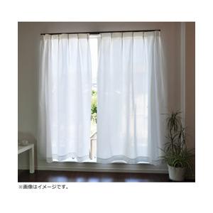 HACHIYA 2枚組 防炎加工断熱保温プライバシーを守るスーパーミラーレースカーテン(100×176cm) 655865 | 