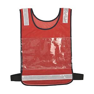 スリーライク メッシュゼッケンベスト　レッド　A0019R | 