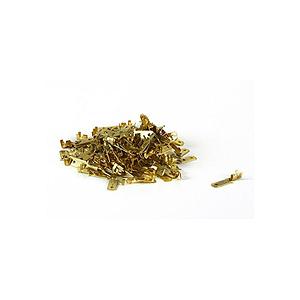 バイクパーツセンター 906101 平型ギボシ端子 オス 100個セット | 