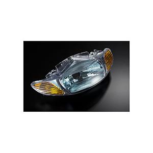 バイクパーツセンター 302561 ライブディオ AF34/35 ヘッドライトAssy 2型 青 | 