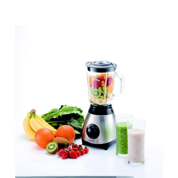 SIROCA siroca ミル付ミキサー （800ml）　SJM-180G シルバー 【864】 | siroca | 09