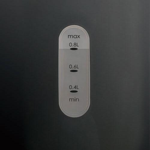 SIROCA siroca 電気ケトル（0.8L）　SEK-208-BK ブラック [振込不可] | siroca | 05