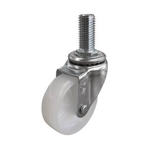 ユーエイキャスター ねじ込みキャスターS付自在車　100径ナイロン車輪　ST100NSW3440 | 