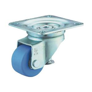 ユーエイキャスター アジャスター付キャスター　自在車　75径　MCナイロン車輪　AF75