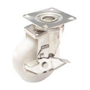 ユーエイキャスター SUS-NJ-150S ユーエイ ステンレスキャスターシングルS付自在車 150径ナイロン車