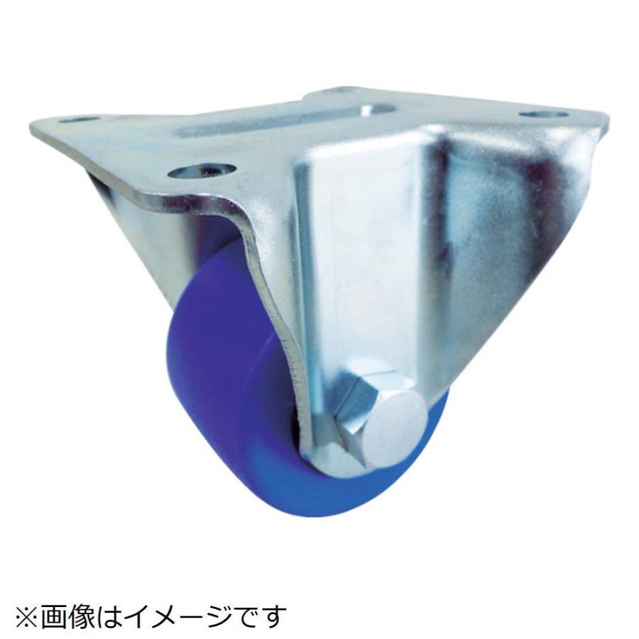 ユーエイキャスター ユーエイ　低床式重荷重用キャスター固定　６５φＭＣナイロン車輪 | 