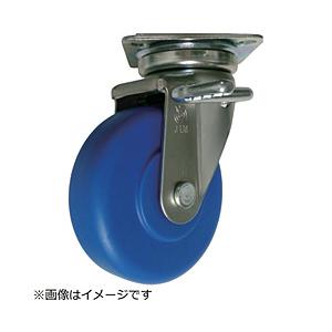 ユーエイキャスター ユーエイ　産業用キャスターダブルＳ付自在車１００径ＭＣナイロン車輪   MCBJB-100(R) | 