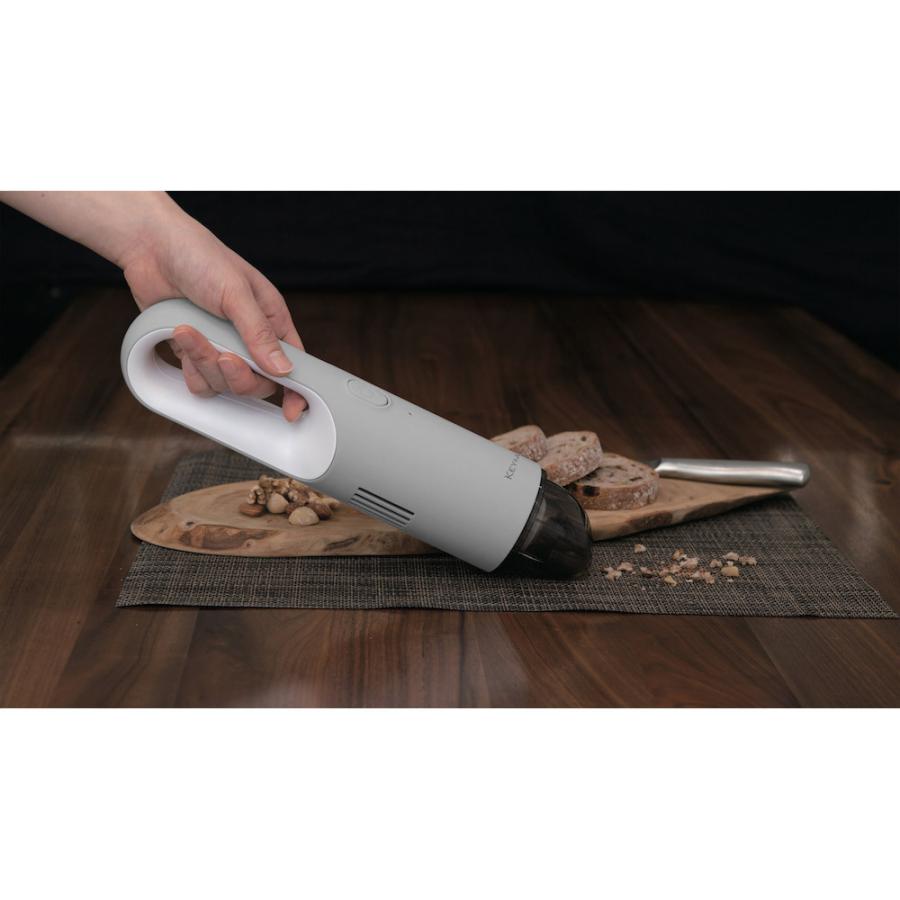 ヒーローグリーン コードレスハンディークリーナー グレー HV-22GY [紙パックレス式 /コードレス] |  | 06