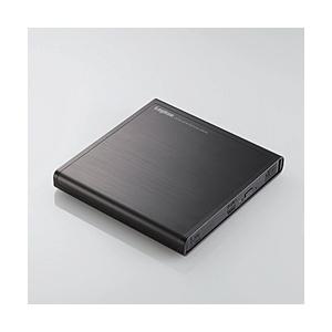 Logitec(ロジテック) LDR-PMJ8U2LBK (USB2.0ポータブルDVDドライブ 書込ソフト付き/ブラック) 【sof001】 [振込不可][代引不可] | ロジテック