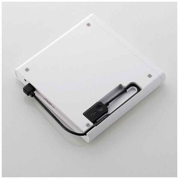 Logitec(ロジテック) LDR-PMJ8U2LWH (USB2.0ポータブルDVDドライブ 書込ソフト付き/ホワイト) [振込不可] | ロジテック | 01