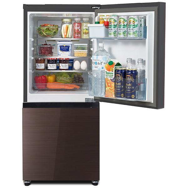 Hisense 冷蔵庫 ダークブラウン 135L