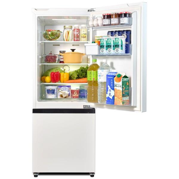 Hisense(ハイセンス) 冷蔵庫  ホワイト HR-D16F ［幅48.1cm /162L /2ドア /右開きタイプ /2022年］ 【お届け日時指定不可】 |  | 08