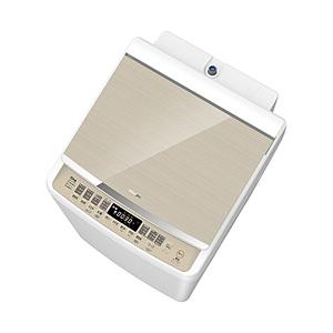 全自動洗濯機  本体：ホワイト、トップ：シャンパンゴールド HW-DG100XH ［洗濯10.0kg /簡易乾燥(送風機能) /上開き］ 【お届け日時指定不可】 | 