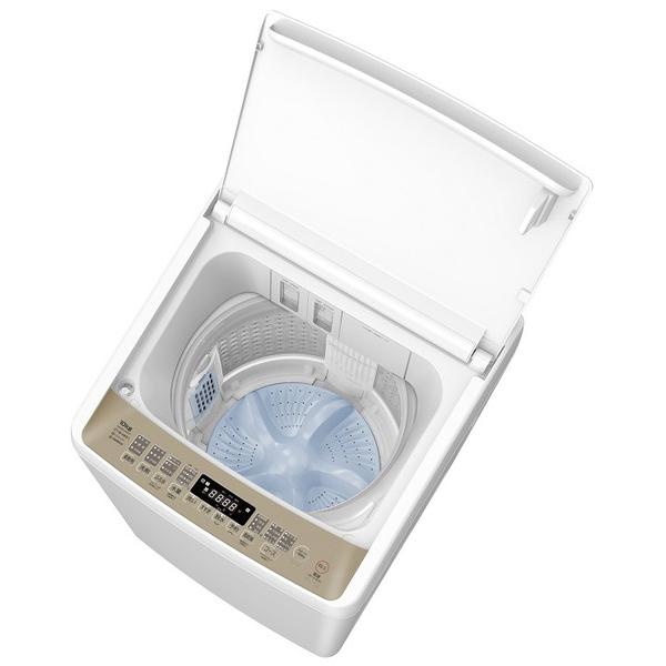 全自動洗濯機  本体：ホワイト、トップ：シャンパンゴールド HW-DG100XH ［洗濯10.0kg /簡易乾燥(送風機能) /上開き］ 【お届け日時指定不可】 |  | 01