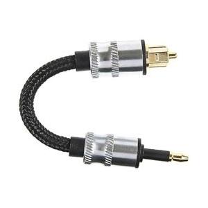 ALPHA DESIGN LABS 光ファイバーケーブル（角型⇔光ミニ/0.18m）　OPT-MT0.18,OPTMT0.18 | 