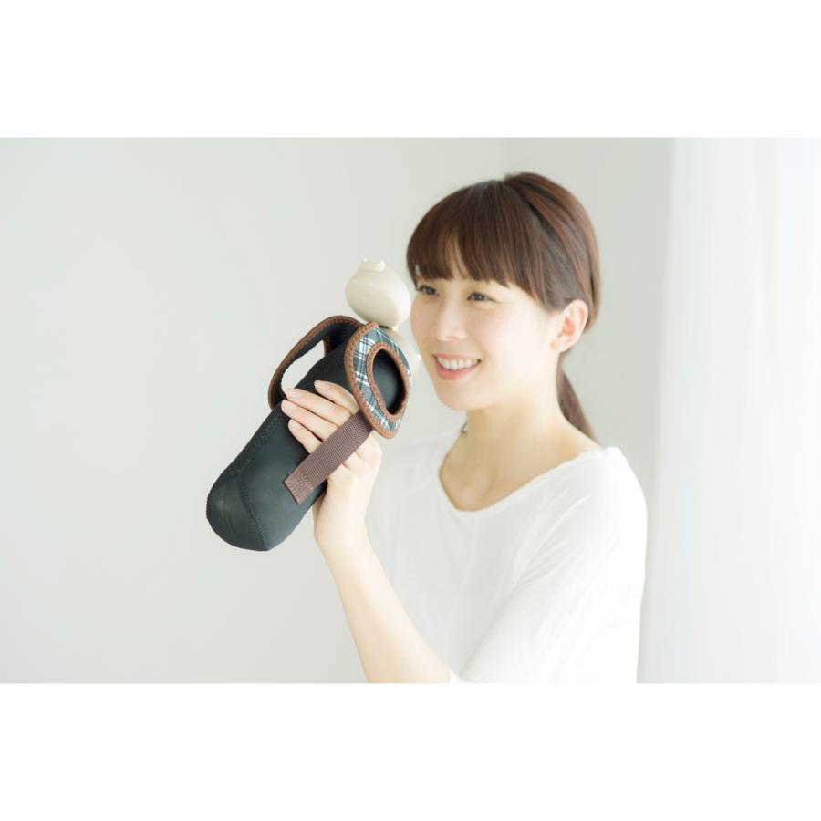 トーン ボトルカバー Lサイズ チェックブラック TC-10   TC-10 |  | 03