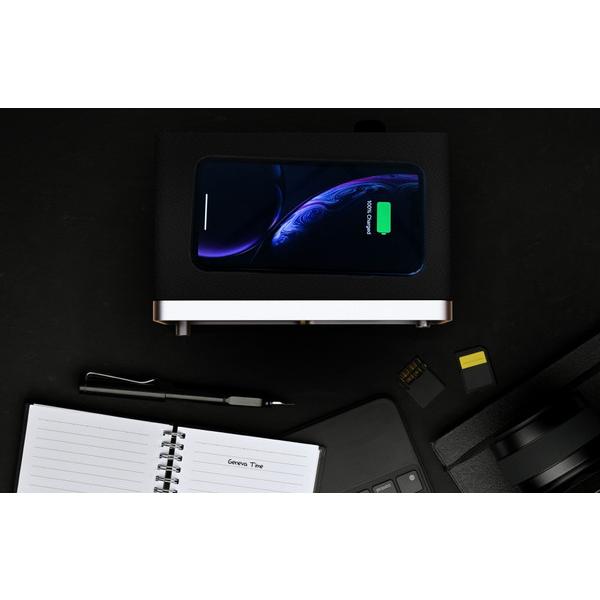 Geneva アナログクロック付 Bluetoothスピーカー  ホワイト GTE-WH ［Bluetooth対応］ |  | 03