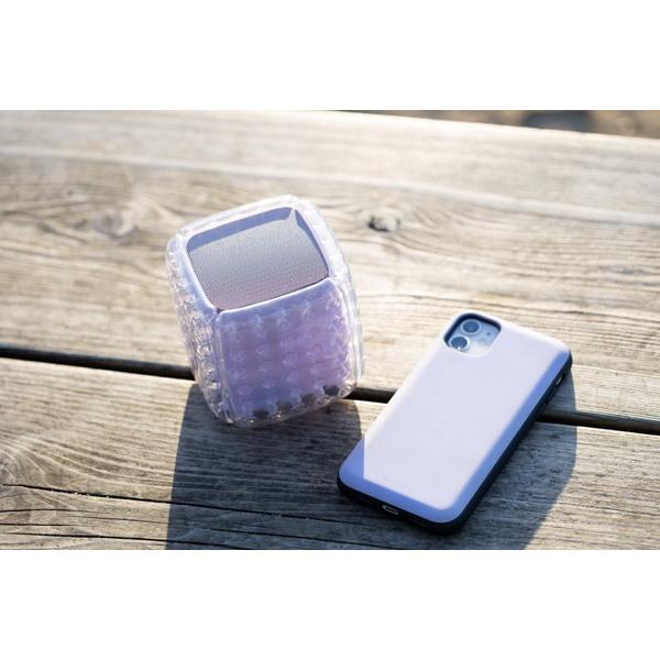 NAKAGAMI ブルートゥーススピーカー Smaly パープル YNG-AIR1-PL ［防水 /Bluetooth対応］ |  | 02