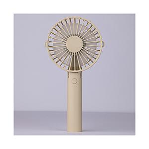 NAKAGAMI 充電式大風量ハンディファン  ベージュ YNG-LHF200-BE | 