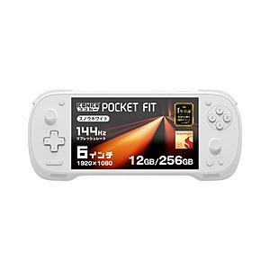 AYANEO KONPKF-G3-12256W ポータブルゲーミングPC Pocket FIT [6インチ /Android14 /RAM：12GB /ROM：256GB] スノウホワイト ［Snapdragon /2025年12月モデル］ | 