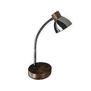 オリンピア LEDテーブルランプ(木製ダークブラウン) | 