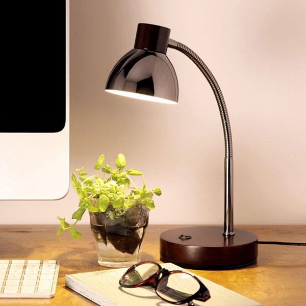 オリンピア LEDテーブルランプ(木製ダークブラウン) |  | 04