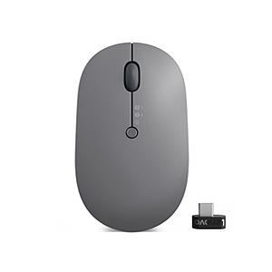 Lenovo(レノボジャパン) マウス USB-C対応 Lenovo Go グレー GY51C21211 ［BlueLED /無線(ワイヤレス) /5ボタン /Bluetooth・USB］ [振込不可] | Lenovo