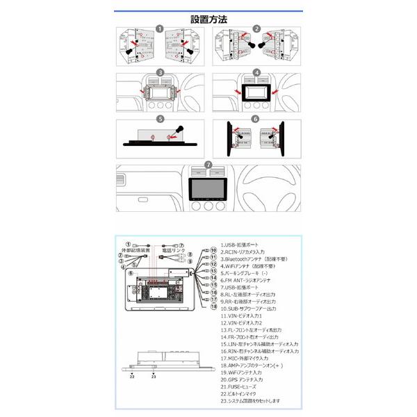 ATOTO カーナビS8G2113LT［10.1型IPSディスプレイ・タッチパネル  2G+32G  2.4G/5GWIFI  Bluetooth対応  USB接続］ ATOTO  S8G2113LT ［10型 /Bluetooth対応］ |  | 08